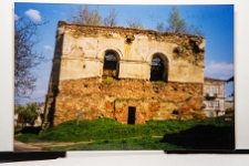 Rymanów, synagoga, ściana zachodnia.