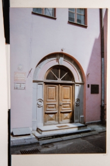 Rzesz&oacute;w, Synagoga Staromiejska, wejście.