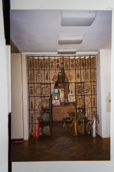 Rzeszów, Synagoga Nowomiejska, wnętrze, fragment obecnej galerii.