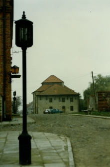 Sandomierz, synagoga, widok ogólny.