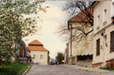 Sandomierz, synagoga, widok od frontu.