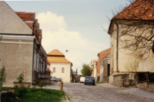 Sandomierz, synagoga, widok od frontu.