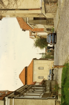 Sandomierz, synagoga, widok od frontu.