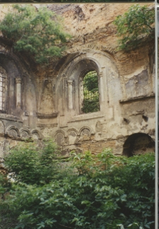Sokal, Synagoga Stara, wnętrze, fragment.
