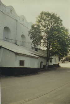 Szarogród, synagoga, elewacja boczna.