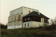 Szydłów, synagoga, widok od północnego zachodu.