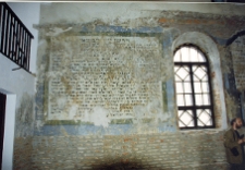 Włodawa, synagoga Bet midrasz, wnętrze, polichromia.
