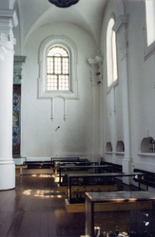 Włodawa, Wielka Synagoga, wnętrze, nawa boczna.