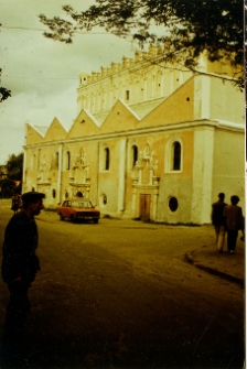 Żółkiew, synagoga "Sobieski-szul", elewacja zachodnia.