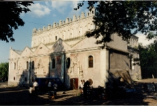 Żółkiew, synagoga "Sobieski-szul", widok od południowego zachodu.