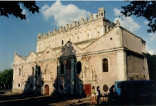 Żółkiew, synagoga "Sobieski-szul", widok od południowego zachodu.