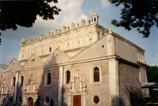 Żółkiew, synagoga "Sobieski-szul", widok od południowego zachodu.