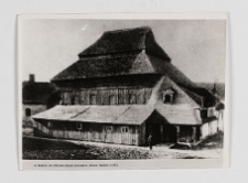 Chodorów, synagoga.
