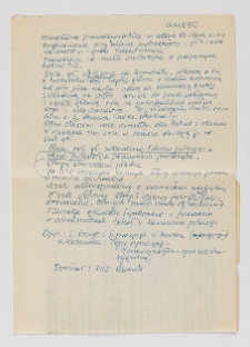 Czudec, synagoga, notatka.