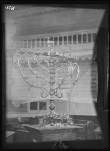 Grodno, synagoga, menora