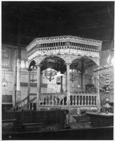 Grodno, synagoga, bima.