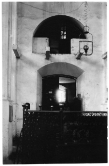 Klewań, synagoga, wnętrze.