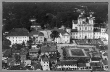 Krzemieniec, miasto z lotu ptaka.