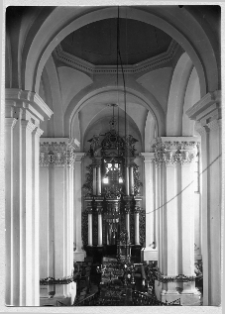 Krzemieniec, synagoga, wnętrze.