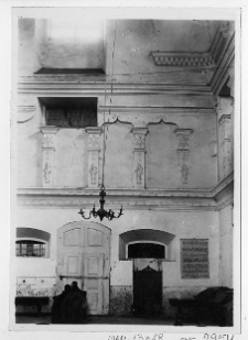Łuck, synagoga, wnętrze.