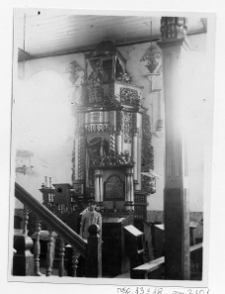 Ołyka, synagoga, aron ha-kodesz.