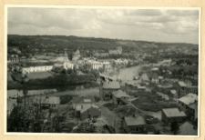 Trembowla, miasto z lotu ptaka.
