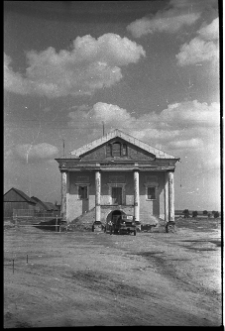 Klimontów, synagoga.