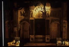 Kraków, synagoga Tempel, wnętrze, aron ha-kodesz.
