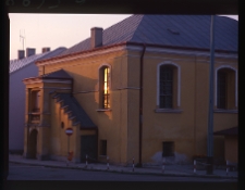 Łańcut, synagoga, widok.
