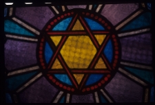 Kraków, synagoga Tempel, wnętrze, dekoracje.