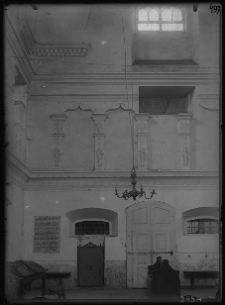Łuck, synagoga, wnętrze.