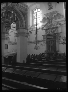 Łuck, synagoga, wnętrze.