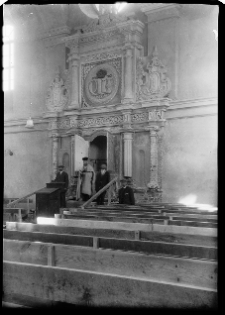 Pińsk, synagoga, aron ha-kodesz.