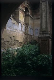 Rymanów, synagoga, wnętrze.