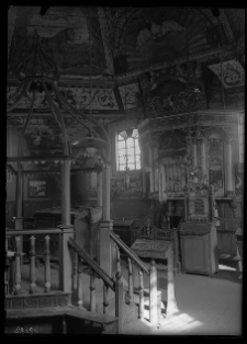 Warka, synagoga, wnętrze.