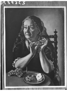 Berlewi, Henryk, Portret Matki, 1949, olej