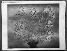 Berlewi, Helena (Hel Enri), Kwiaty, 1955, olej