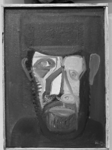 Damasiewicz, Witold, Głowa Żyda, 1955, olej