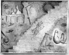 Rosenstein, Erna, Schody, 1949, olej