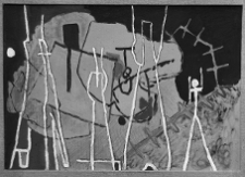 Rosenstein, Erna, Kolczaste, 1948, technika mieszana