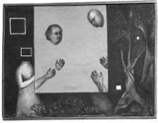 Rosenstein, Erna, Ekrany, 1951, olej