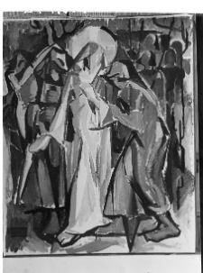 Kosmowski, Ernest, Edmund, Judasz, 1955, olej
