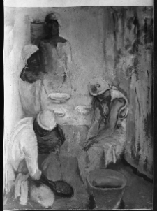 Gottlieb, Leopold, Posiłek, 1930, olej