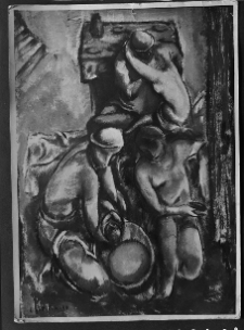 Gottlieb, Leopold, Narodziny, pastel