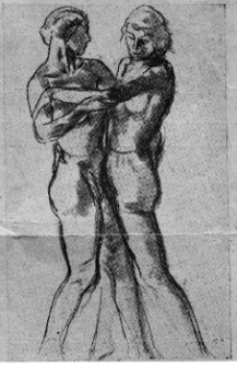 Gottlieb, Leopold, Studium do Tańca, 1935