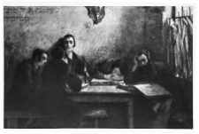 Hirszenberg, Samuel, Szkoła talmudystów, 1887, olej