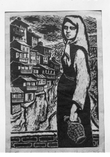 Hiszpańska-Neumann, Maria, Maryjka z Tyrnowa, 1954, drzeworyt