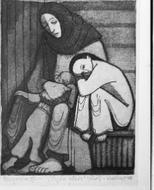 Hiszpańska-Neumann, Maria, Matka, 1955, drzeworyt