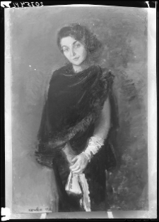 Kanelba, Rajmund, Portret kobiety, 1933, olej