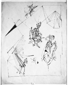 Kantor, Tadeusz, Cykl Morski, 1947, tusz